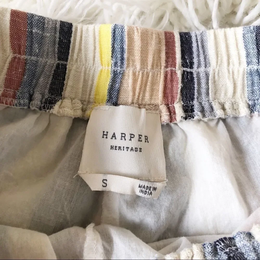 Harper Heritage Ruffle Shorts